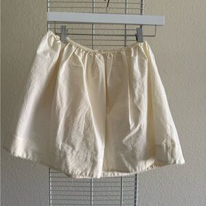 For Love And Lemons Cream Mini Skirt
